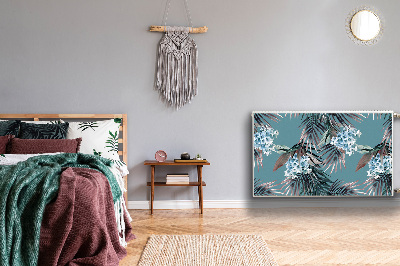 Magnetisk radiatorkåpa Bild av löv