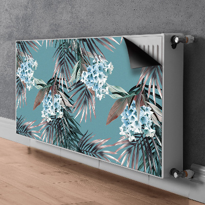 Magnetisk radiatorkåpa Bild av löv
