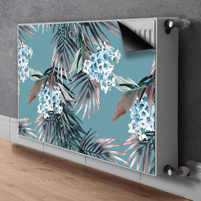 Magnetisk radiatorkåpa Bild av löv