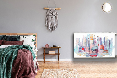 Magnetiskt radiatorskydd Stad vid vattnet