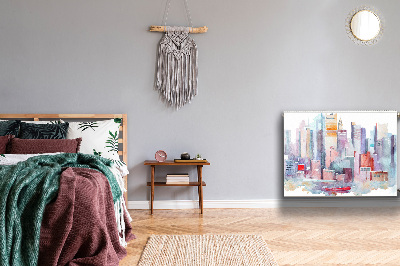 Magnetiskt radiatorskydd Stad vid vattnet