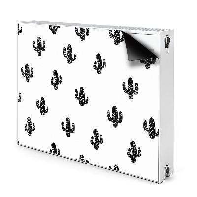Magnetisk radiatorkåpa Kaktus mönster