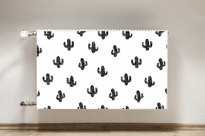 Magnetisk radiatorkåpa Kaktus mönster