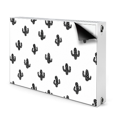 Magnetisk radiatorkåpa Kaktus mönster