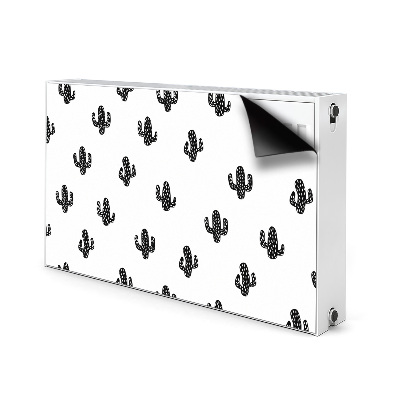 Magnetisk radiatorkåpa Kaktus mönster