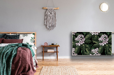 Magnetisk radiatorkåpa Exotiska blommor