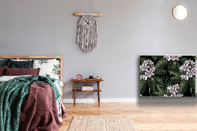Magnetisk radiatorkåpa Exotiska blommor