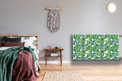 Magnetisk radiatorkåpa Monstera