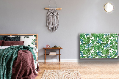 Magnetisk radiatorkåpa Monstera