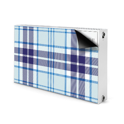 Magnetisk radiatorkåpa Tartan