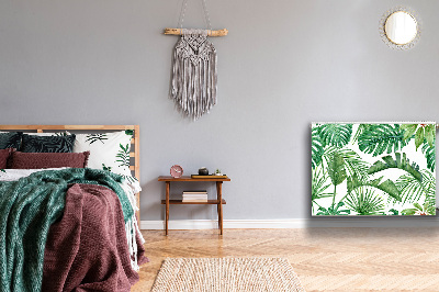 Magnetiskt radiatorskydd Palm och Monstera