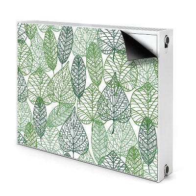 Magnetisk radiatorkåpa Skogslöv
