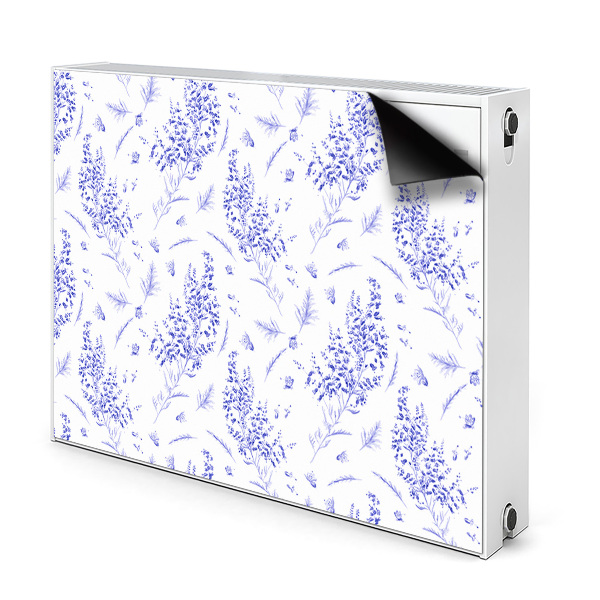 Magnetiskt radiatorskydd Akvarell lavendel