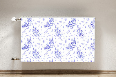 Magnetiskt radiatorskydd Akvarell lavendel