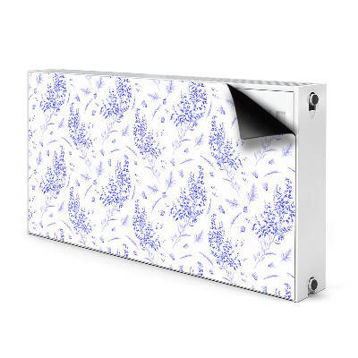 Magnetiskt radiatorskydd Akvarell lavendel