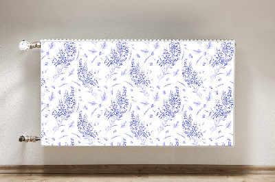 Magnetiskt radiatorskydd Akvarell lavendel
