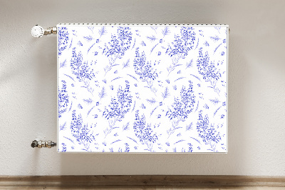 Magnetiskt radiatorskydd Akvarell lavendel