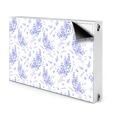 Magnetiskt radiatorskydd Akvarell lavendel
