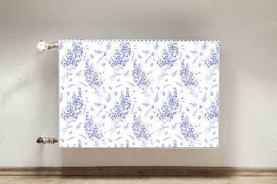 Magnetiskt radiatorskydd Akvarell lavendel
