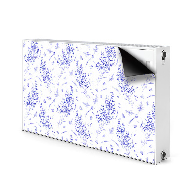 Magnetiskt radiatorskydd Akvarell lavendel
