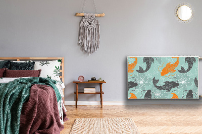 Magnetiskt radiatorskydd kinesisk karp