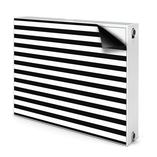 Magnetiskt radiatorskydd Horisontella linjer