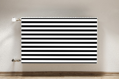 Magnetiskt radiatorskydd Horisontella linjer