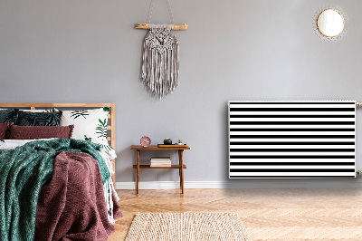 Magnetiskt radiatorskydd Horisontella linjer