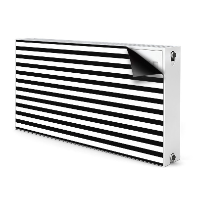 Magnetiskt radiatorskydd Horisontella linjer