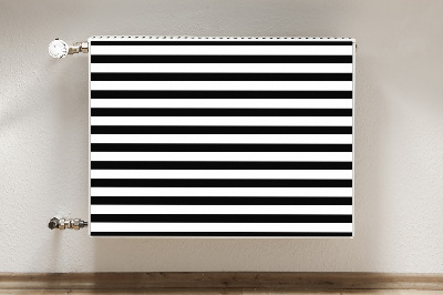 Magnetiskt radiatorskydd Horisontella linjer