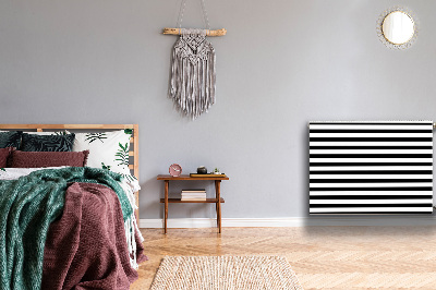 Magnetiskt radiatorskydd Horisontella linjer