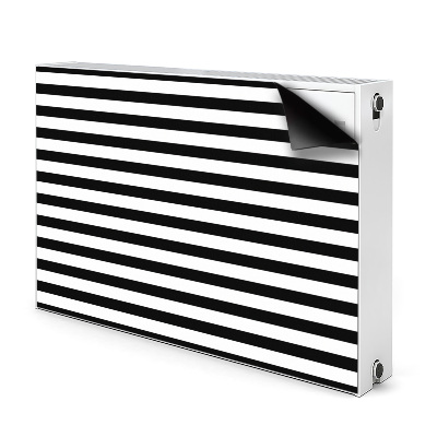 Magnetiskt radiatorskydd Horisontella linjer