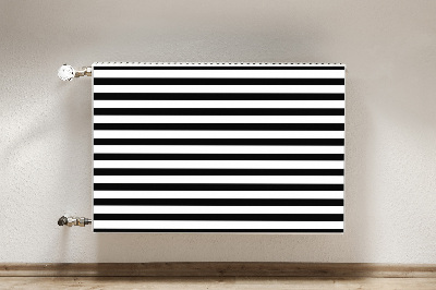 Magnetiskt radiatorskydd Horisontella linjer