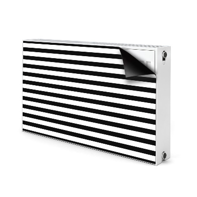 Magnetiskt radiatorskydd Horisontella linjer