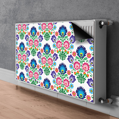 Magnetiskt radiatorskydd Folkmönster