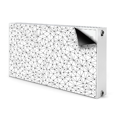 Magnetisk radiatorkåpa Pricktrianglar