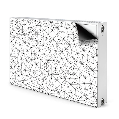 Magnetisk radiatorkåpa Pricktrianglar