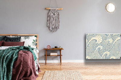 Magnetiskt radiatorskydd Havsvågor