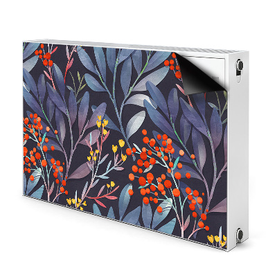 Magnetisk radiatorkåpa Bild på blommor