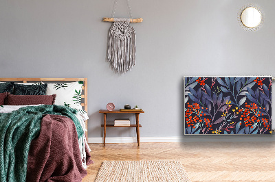 Magnetisk radiatorkåpa Bild på blommor