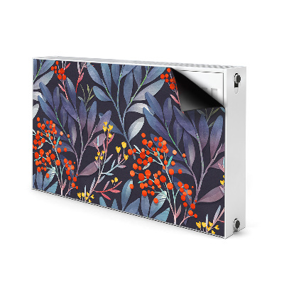 Magnetisk radiatorkåpa Bild på blommor