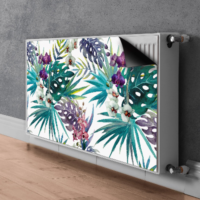 Magnetisk radiatorkåpa Tropiska löv