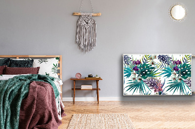 Magnetisk radiatorkåpa Tropiska löv