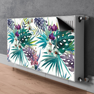 Magnetisk radiatorkåpa Tropiska löv