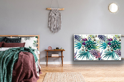 Magnetisk radiatorkåpa Tropiska löv