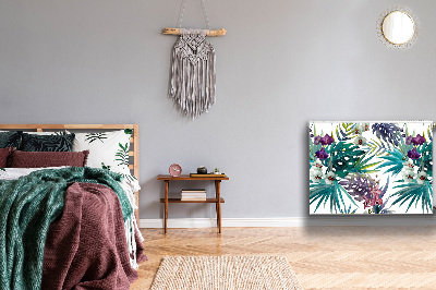 Magnetisk radiatorkåpa Tropiska löv