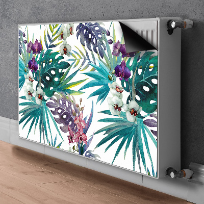 Magnetisk radiatorkåpa Tropiska löv