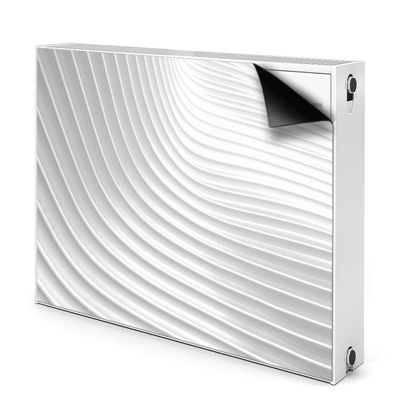 Magnetiskt radiatorskydd Vita spår