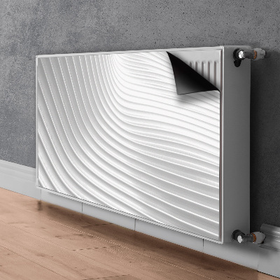 Magnetiskt radiatorskydd Vita spår