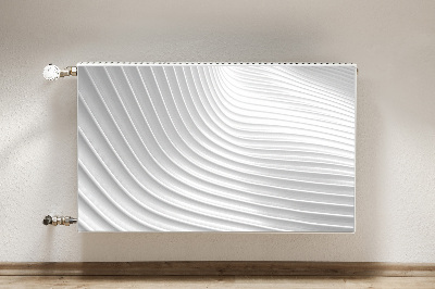 Magnetiskt radiatorskydd Vita spår